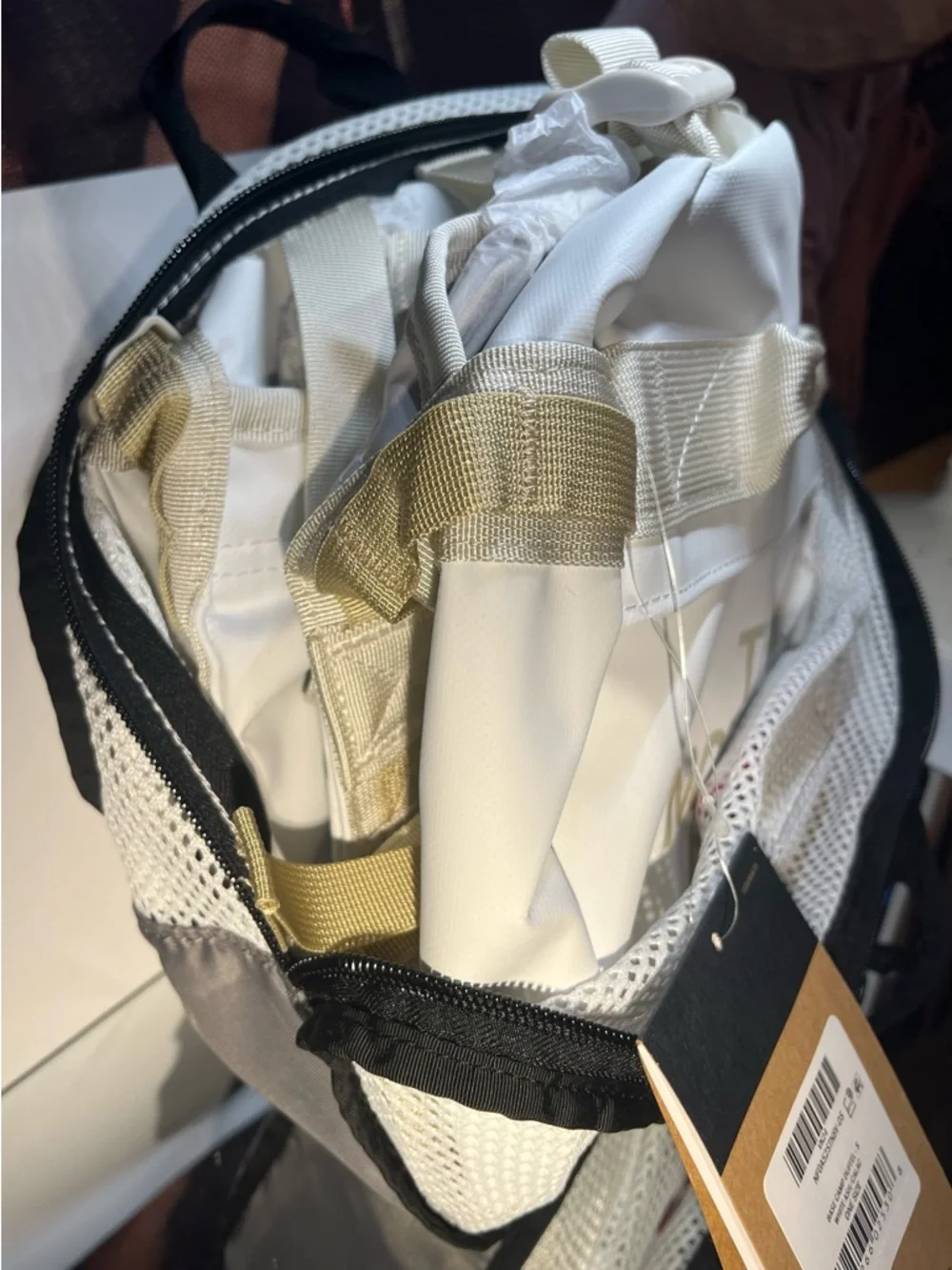 The North Face Base Camp Duffel-Small / 50L White Ash Calacatta